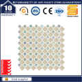 Imitation Leather Tile, Ceramic Mosaic Tile, Round Mosaic